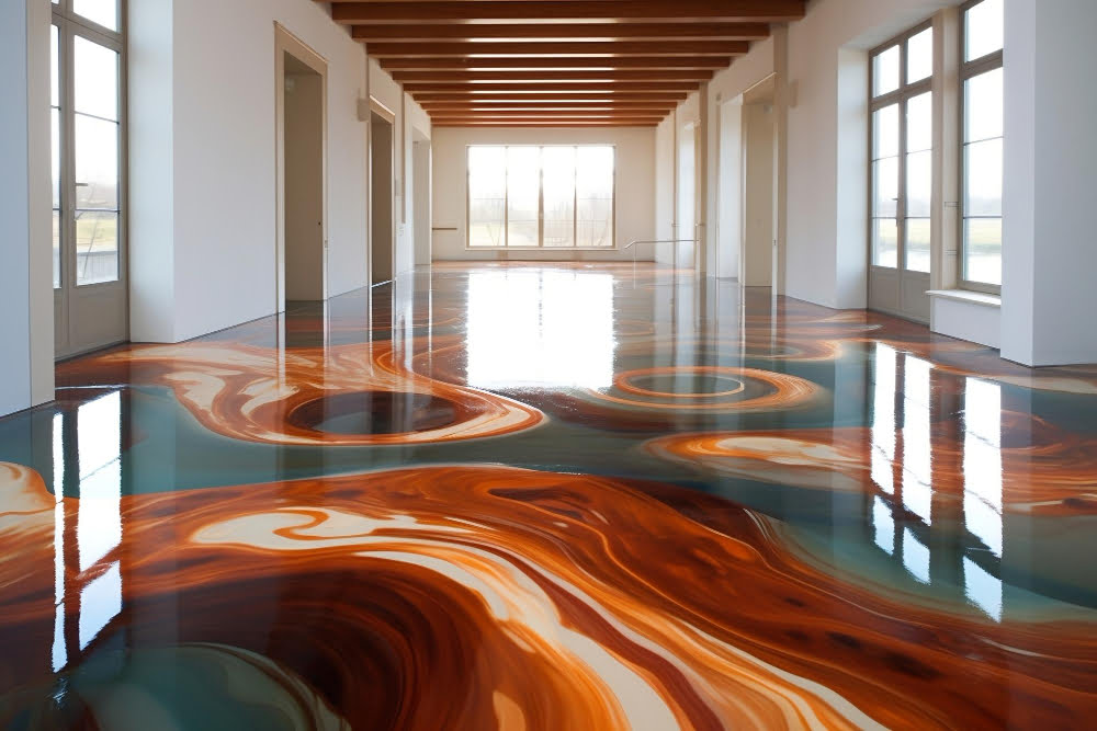 Decorative concrete resurface